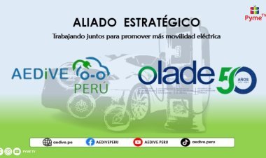 AEDIVE PERÚ Y OLADE SE UNEN PARA IMPULSAR LA MOVILIDAD SOSTENIBLE
