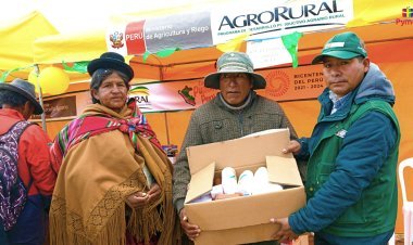 MIDAGRI BENEFICIA A MÁS DE 160,000 PEQUEÑOS PRODUCTORES AGRÍCOLAS GRACIAS A AGRO RURAL