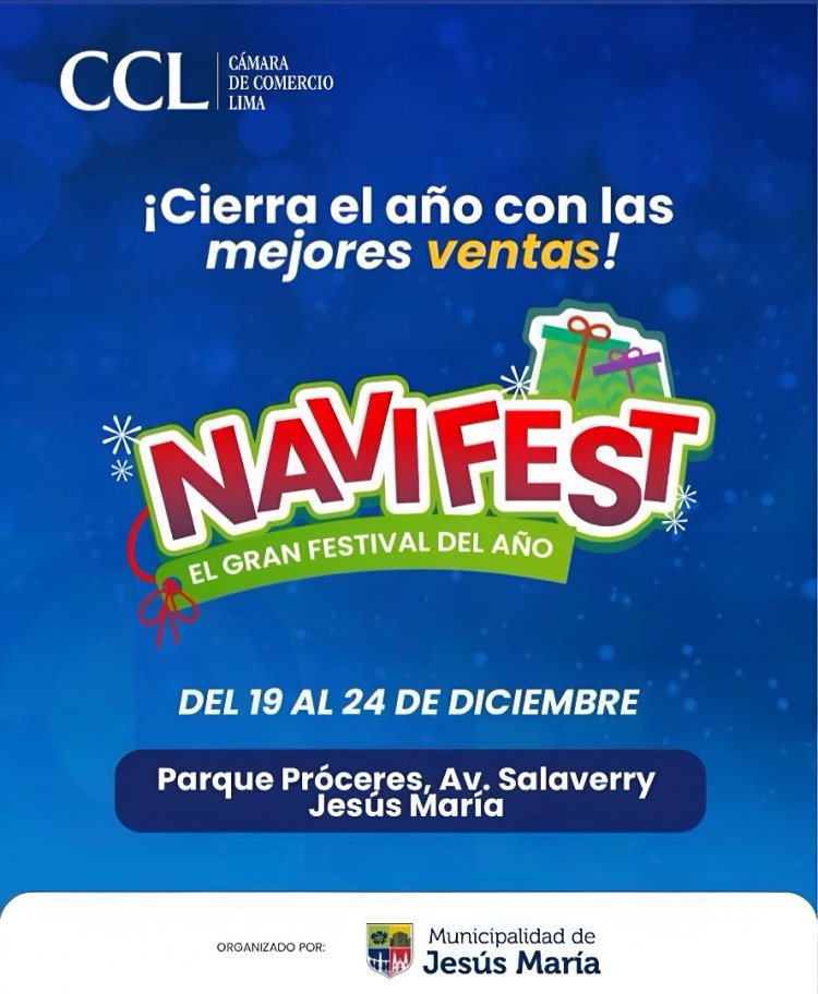 NAVIFEST 2025: El festival navideño gratuito más grande de Lima llega al Parque Próceres