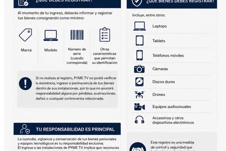 Registro y Custodia de Equipos Tecnológicos